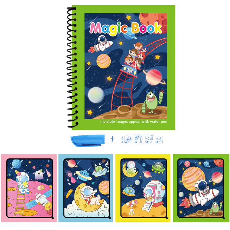 🌹Achetez 1, obtenez 1 gratuit🔥Promotion d'été 🎁✨️Livre magique sur l'eau📚️🎨🧠 - Image 28