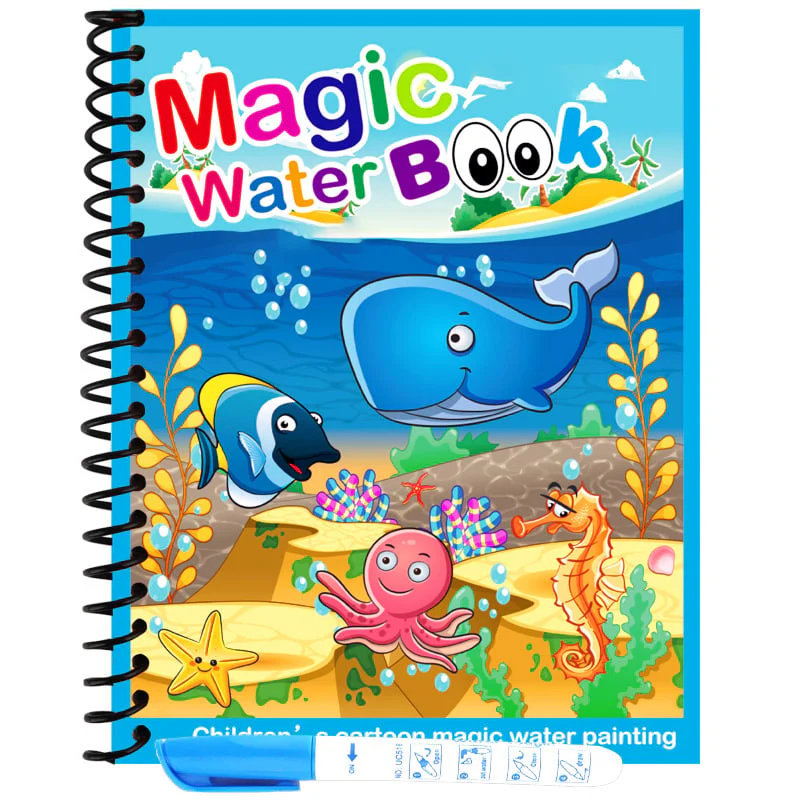 🌹ACHETEZ-EN 1, OBTENEZ-EN 1 GRATUITEMENT🔥Promotion d'été🎁✨️Livre magique de l'eau📚️🎨🧠 - Image 10