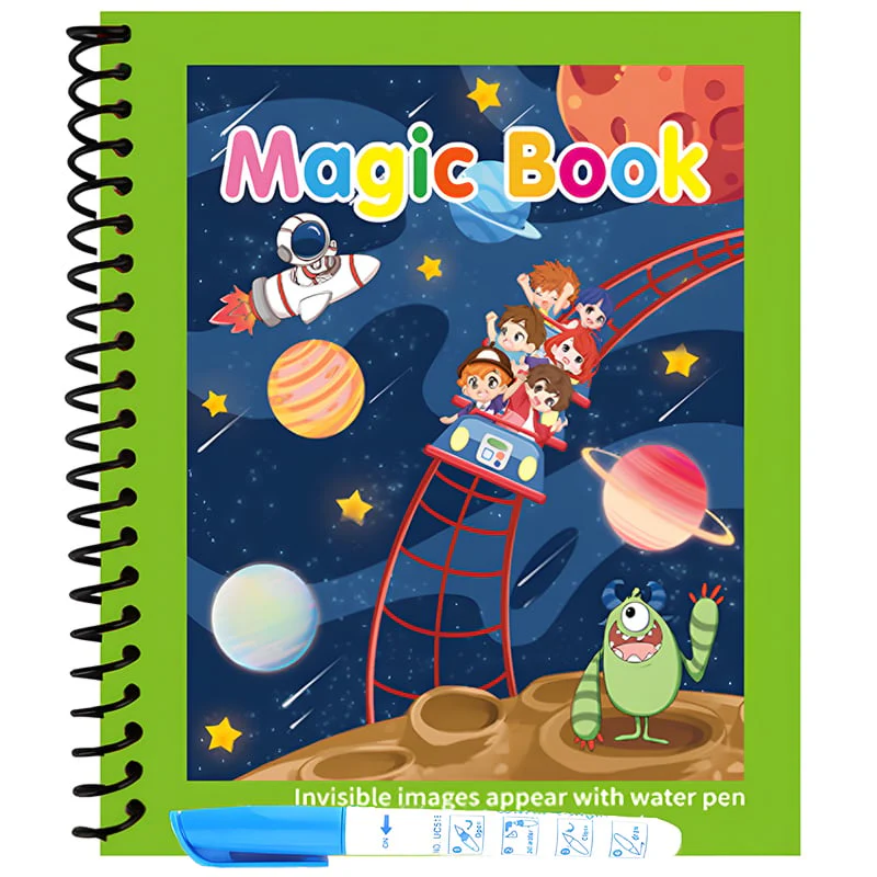 🌹ACHETEZ-EN 1, OBTENEZ-EN 1 GRATUITEMENT🔥Promotion d'été🎁✨️Livre magique de l'eau📚️🎨🧠 - Image 17