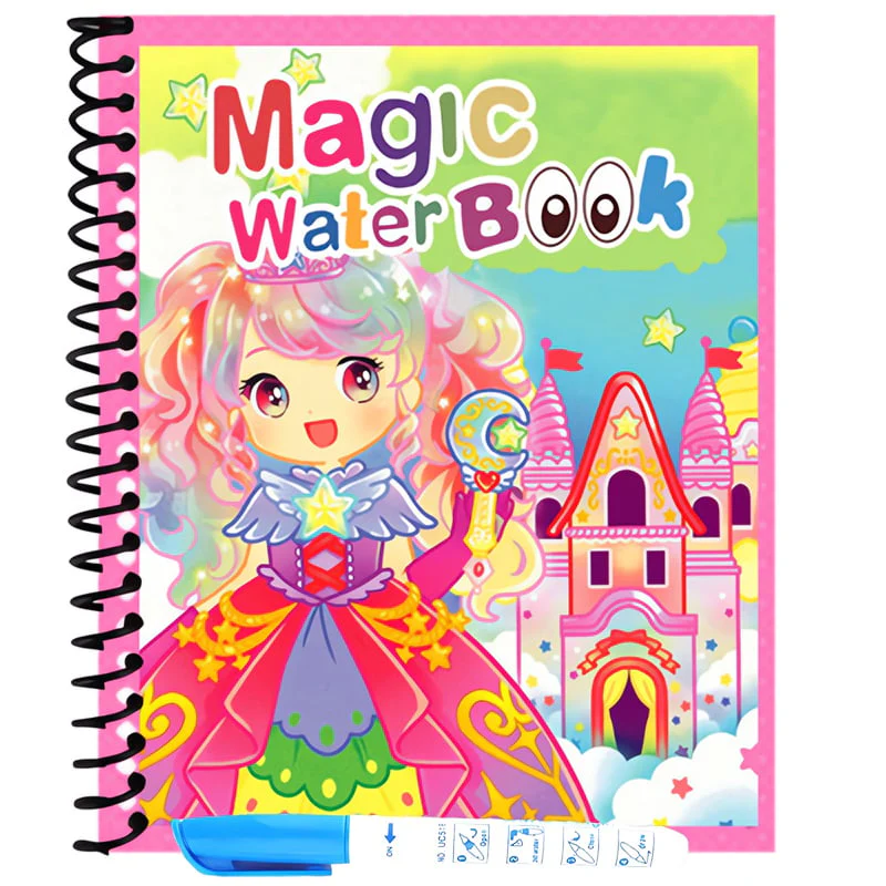 🌹ACHETEZ-EN 1, OBTENEZ-EN 1 GRATUITEMENT🔥Promotion d'été🎁✨️Livre magique de l'eau📚️🎨🧠 - Image 18