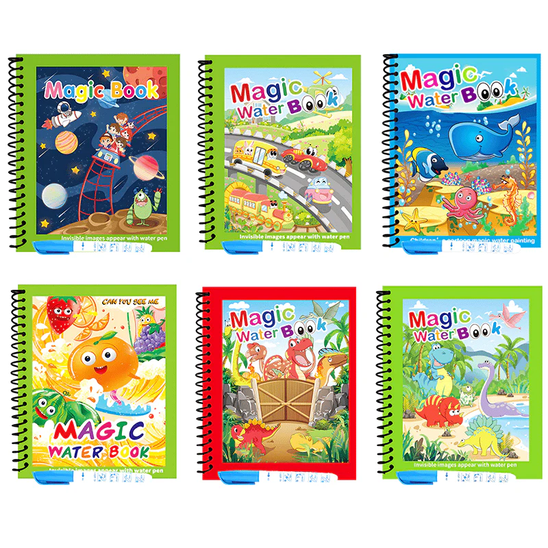 🌹ACHETEZ-EN 1, OBTENEZ-EN 1 GRATUITEMENT🔥Promotion d'été🎁✨️Livre magique de l'eau📚️🎨🧠 - Image 22