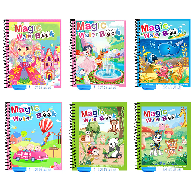 🌹ACHETEZ-EN 1, OBTENEZ-EN 1 GRATUITEMENT🔥Promotion d'été🎁✨️Livre magique de l'eau📚️🎨🧠 - Image 23