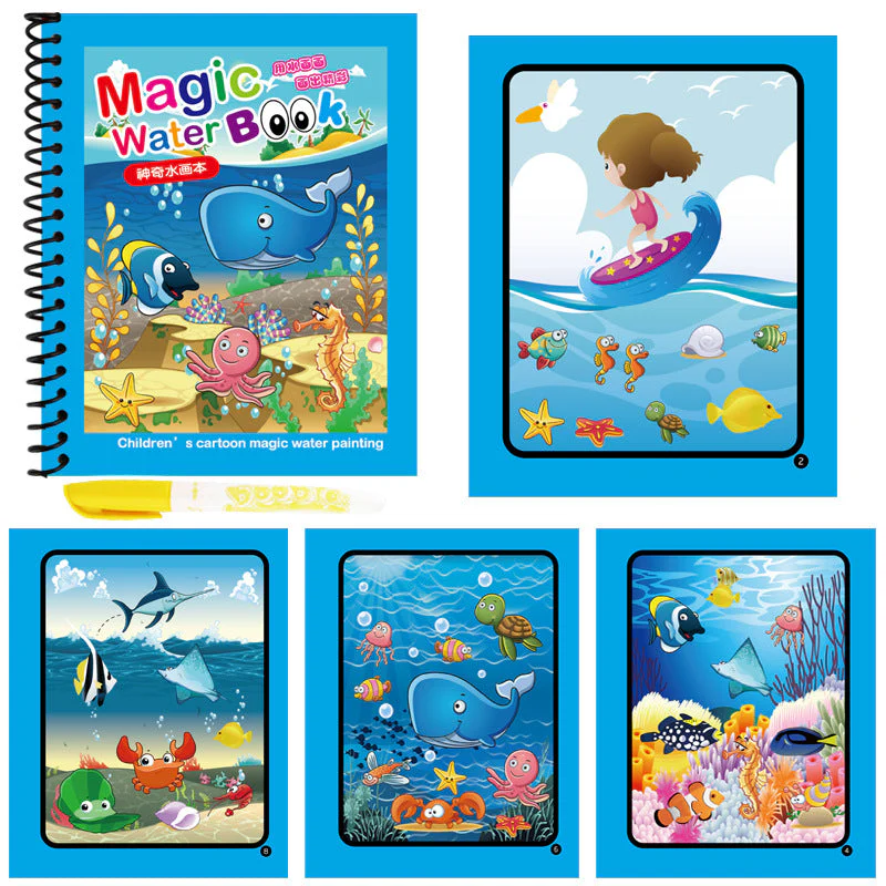 🌹ACHETEZ-EN 1, OBTENEZ-EN 1 GRATUITEMENT🔥Promotion d'été🎁✨️Livre magique de l'eau📚️🎨🧠 - Image 26