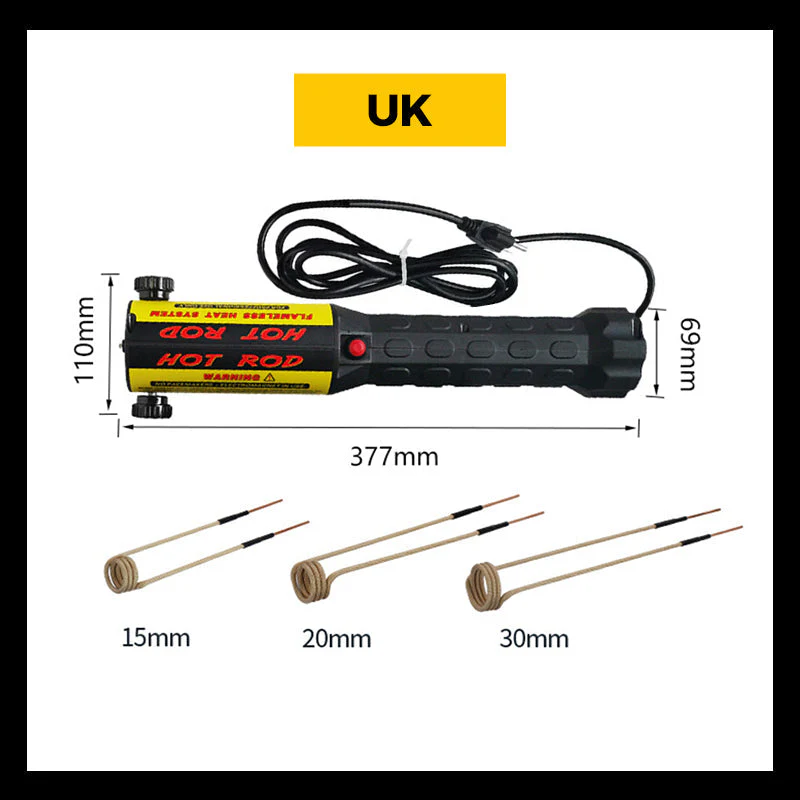 🔥Kit de chauffage à induction magnétique - Outil de démontage de boulons à induction 1100 W - Image 10
