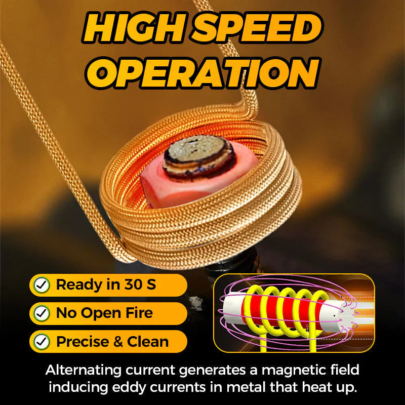 🔥Kit de chauffage à induction magnétique - Outil de démontage de boulons à induction 1100 W - Image 2