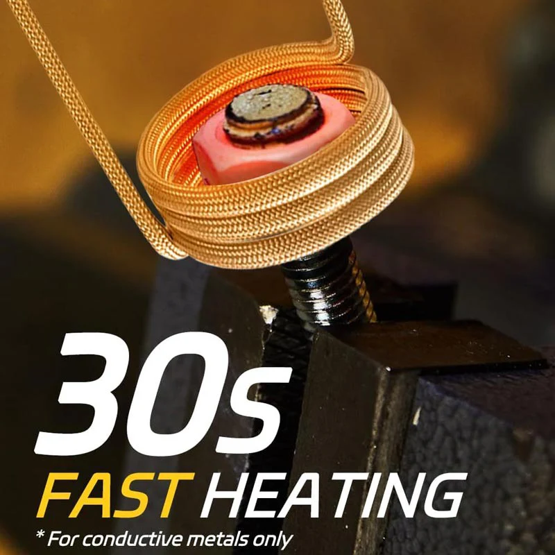 📢📢60% DE RÉDUCTION ! ✨Kit de chauffage par induction magnétique - Outil de démontage de boulons par chauffage par induction 1100 W - Image 3