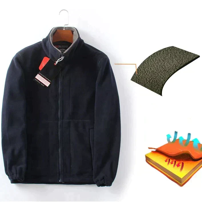📢70% de réduction!!!📍🎁Veste chaude rembourrée double couche unisexe - Image 3