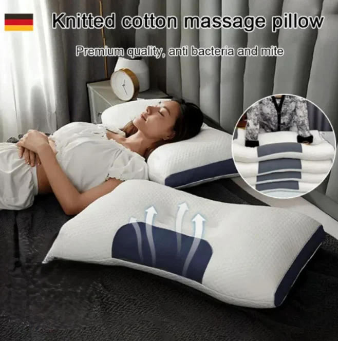 🏆60% de réduction pour une durée limitée📢Oreiller de massage antibactérien pour le cou🎁 - Image 2