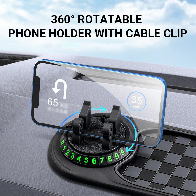 🔥Promo Flash - 63% de réduction🔥Tapis antidérapant pour tableau de bord avec support de téléphone✨ - Image 2