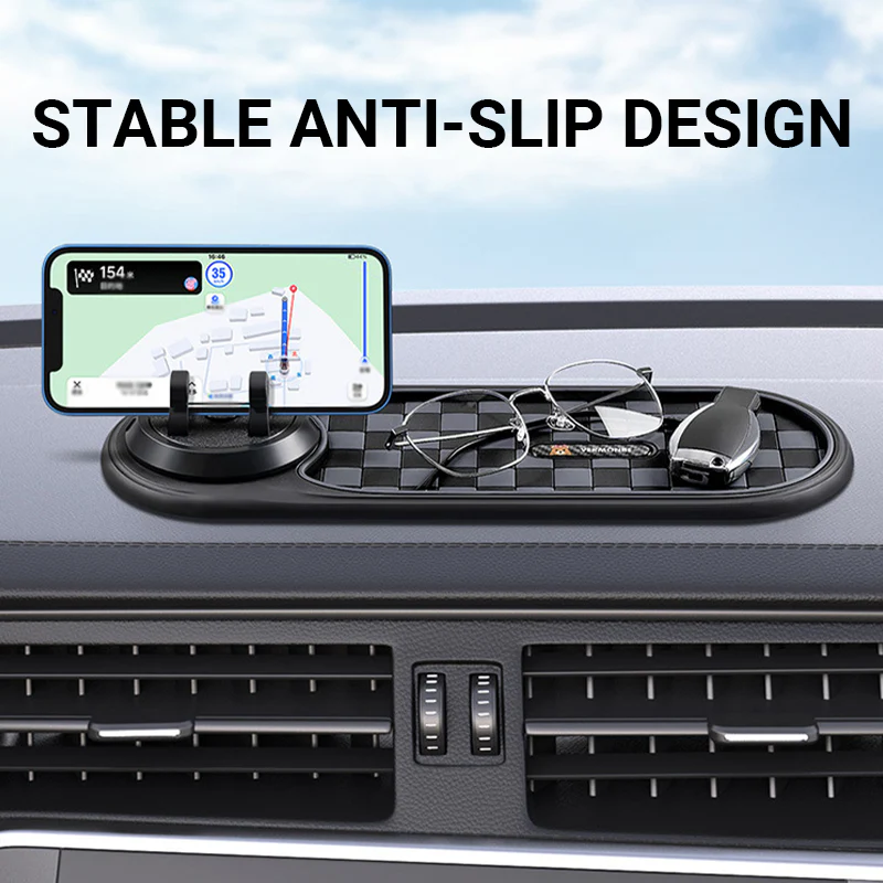 🔥Promo Flash - 63% de réduction🔥Tapis antidérapant pour tableau de bord avec support de téléphone✨ - Image 3