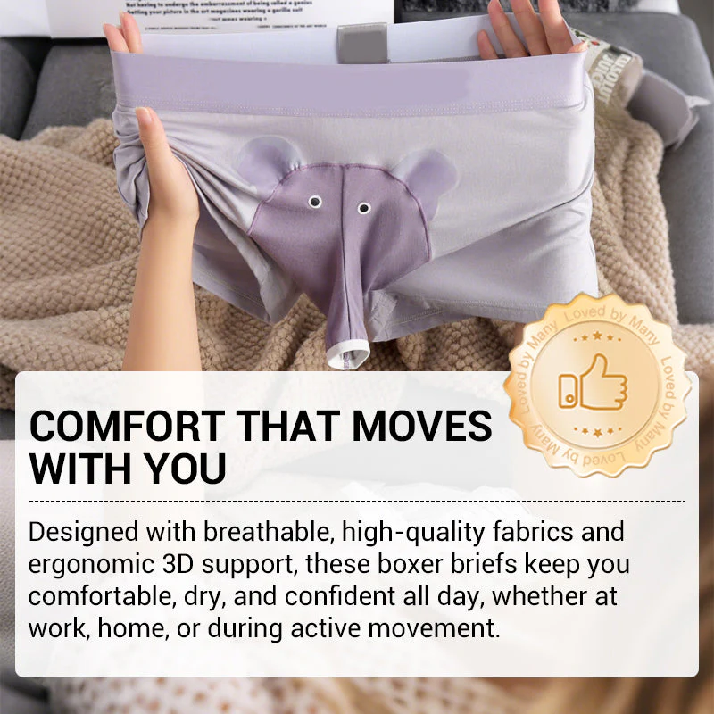 📢📢70 % de réduction !! ⏰Boxer respirant pour homme avec poche 3D - Image 8
