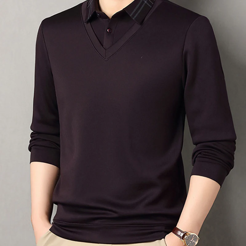 📢📢70% DE RÉDUCTION !!! ✨Chemise d'hiver 2 pièces pour homme, doublée de peluche synthétique - Image 12