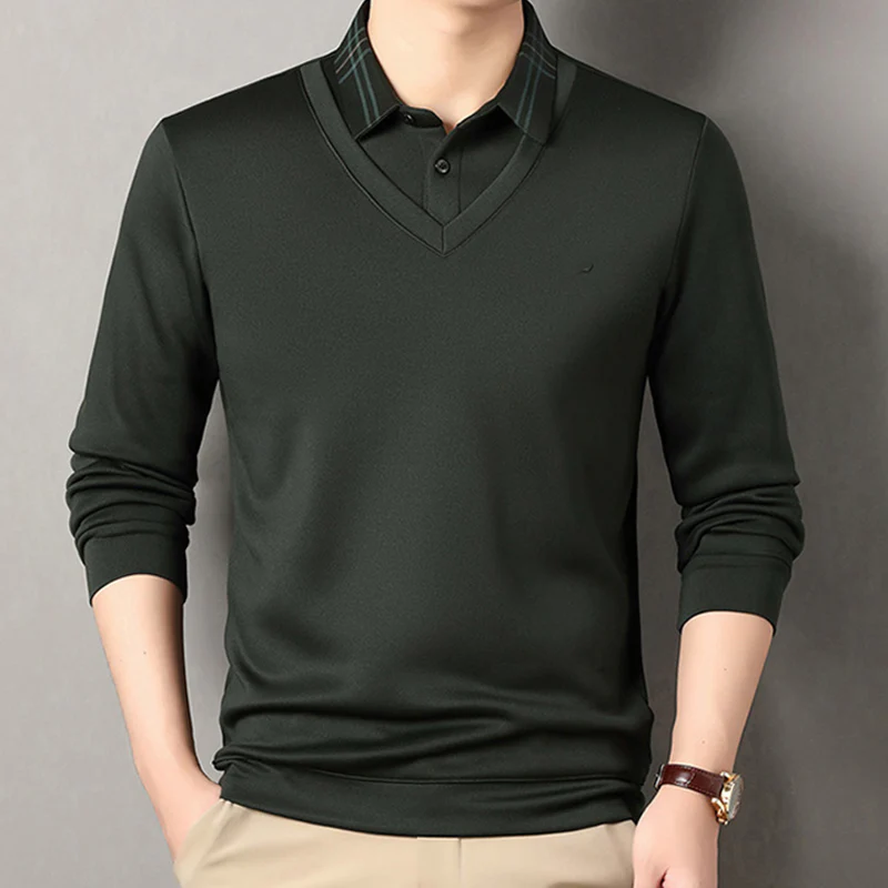 📢📢70% DE RÉDUCTION !!! ✨Chemise d'hiver 2 pièces pour homme, doublée de peluche synthétique - Image 5
