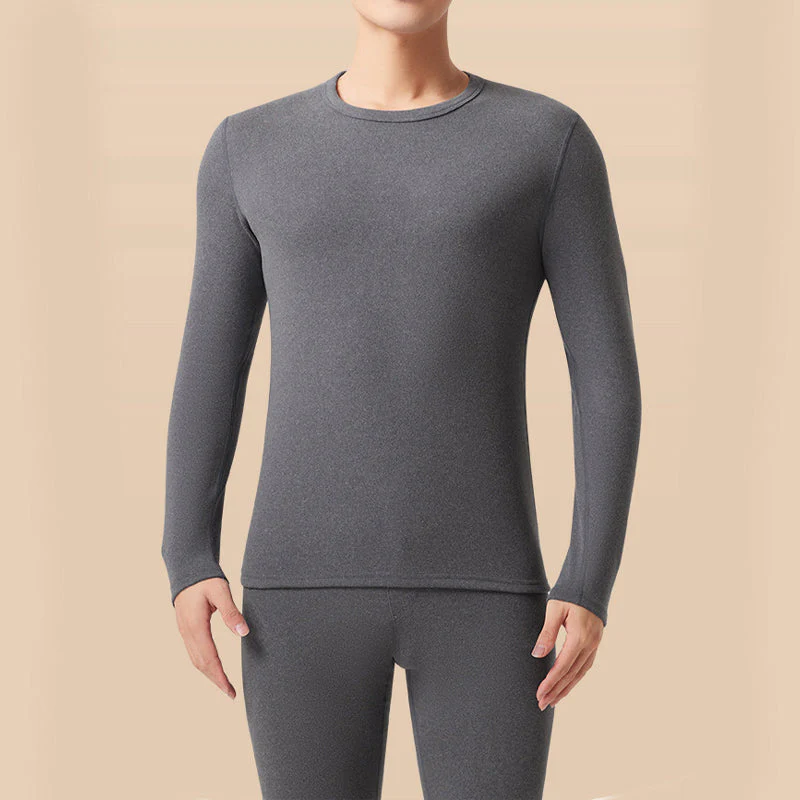 📢📢60% DE RÉDUCTION ! ✨Ensemble thermique doublé en peluche pour homme - Image 6