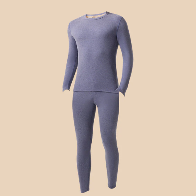 📢📢60% DE RÉDUCTION ! ✨Ensemble thermique doublé en peluche pour homme - Image 9