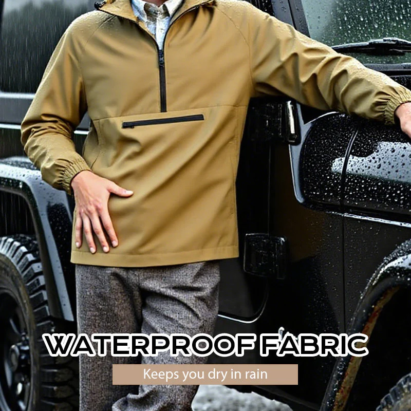 Veste d'extérieur imperméable et coupe-vent pour homme-📢📢5 dernières heures : Grande vente⏰⏰Limité à 100 pièces - Image 4