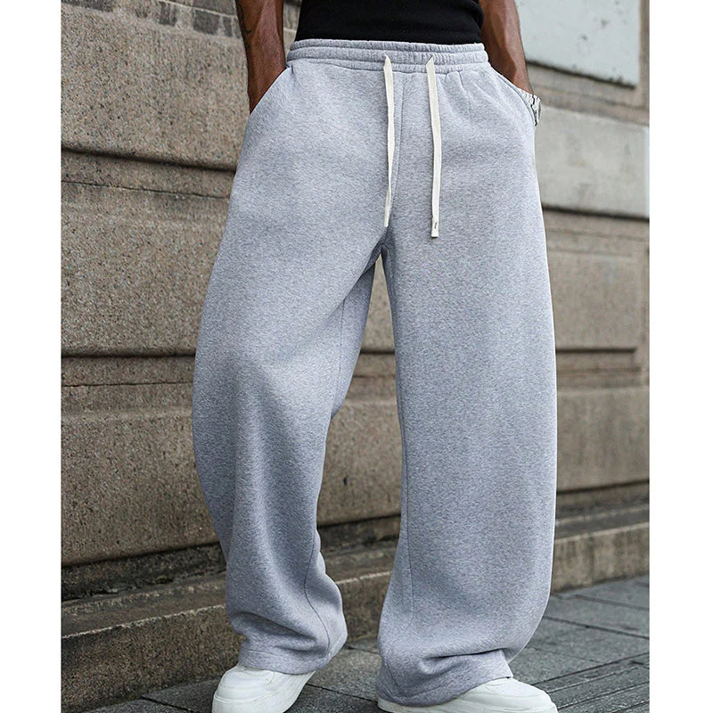📢📢60 % de réduction !! ⏰Pantalon décontracté ample à cordon pour homme - Image 11