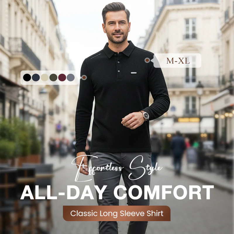 📢📢60 % de réduction !!! 💖 Chemise classique à manches longues pour homme