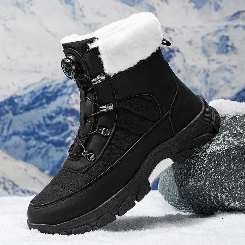 📢📢75% DE RÉDUCTION !!! ✨Bottes confortables pour hommes avec doublure en fausse fourrure douce - Image 7