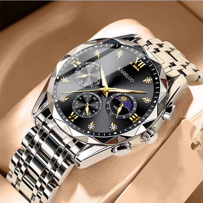 📢📢70 % de réduction !!!🎅Montre quartz imperméable pour homme
