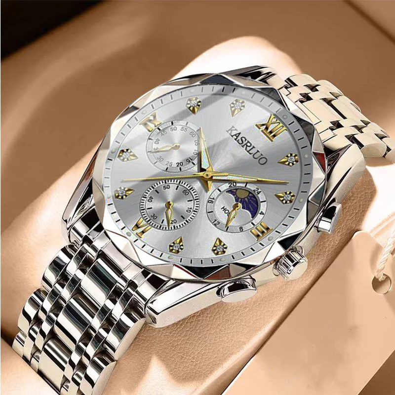 📢📢70 % de réduction !!!🎅Montre quartz imperméable pour homme - Image 23
