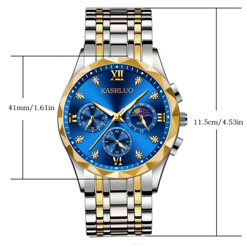 📢📢70 % de réduction !!!🎅Montre quartz imperméable pour homme - Image 8