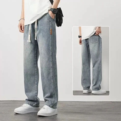 📢📢60 % de réduction !!! ✨Jeans droits amples pour hommes - Image 10