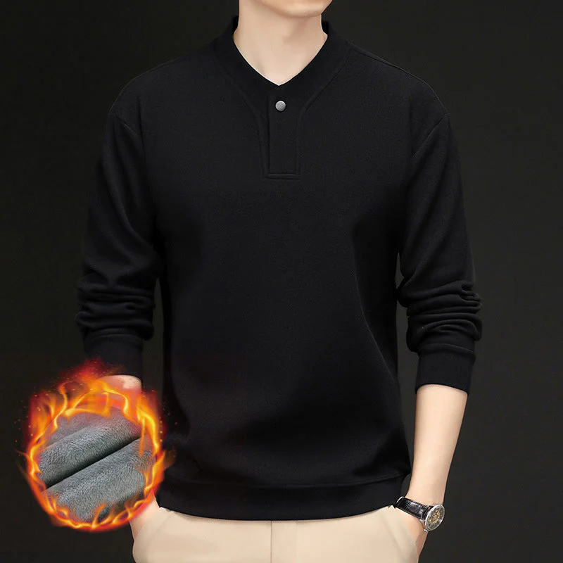 đ„vente Ă chaudđ„Pull Ăpaissi DoublĂ© en Peluche pour Homme - Image 15