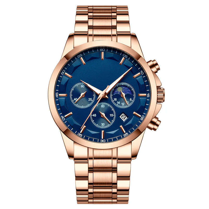 🎁🔥2025 ventes chaudes🔥⌚Montre à quartz en acier inoxydable pour hommes - Image 11