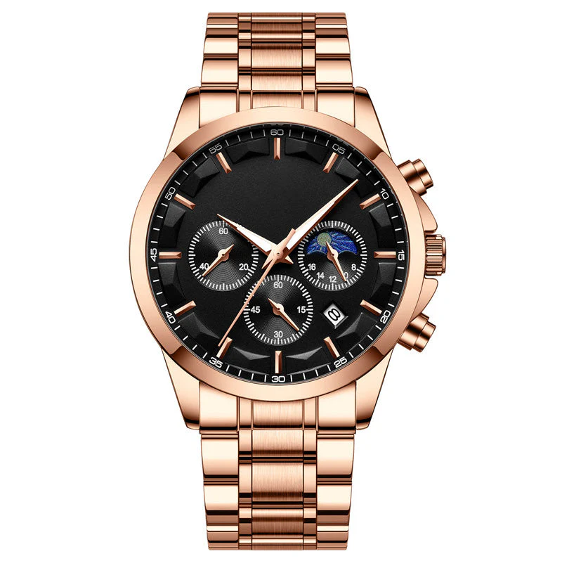 🎁🔥2025 ventes chaudes🔥⌚Montre à quartz en acier inoxydable pour hommes - Image 12