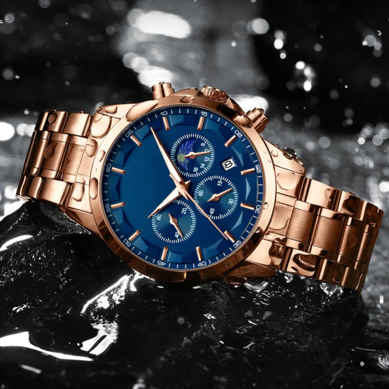 🎁🔥2025 ventes chaudes🔥⌚Montre à quartz en acier inoxydable pour hommes - Image 5