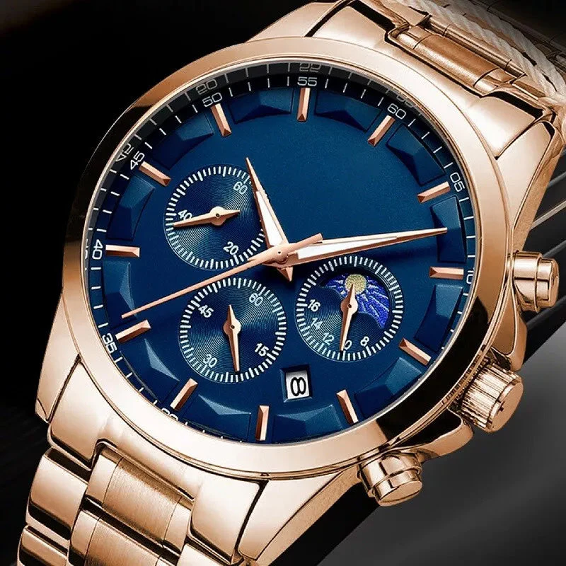 🎁🔥2025 ventes chaudes🔥⌚Montre à quartz en acier inoxydable pour hommes - Image 7