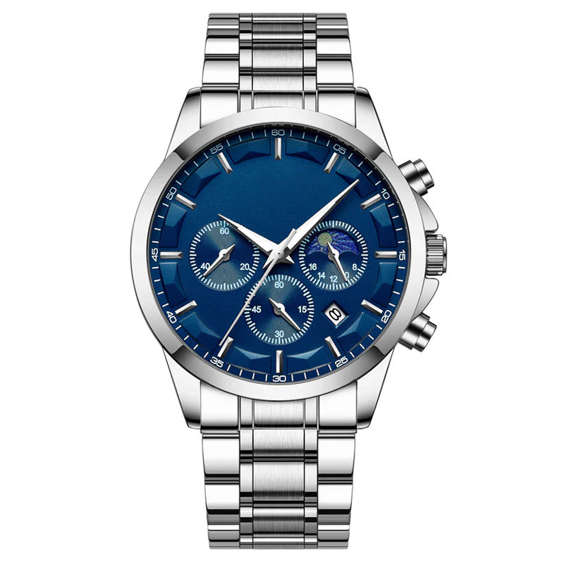 🎁🔥2025 ventes chaudes🔥⌚Montre à quartz en acier inoxydable pour hommes - Image 9