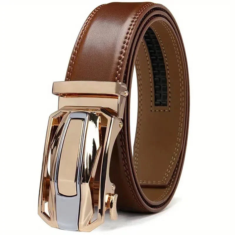 📢📢50 % de réduction !! ⏰Ceinture à cliquet pour homme, habillée et décontractée - Image 10