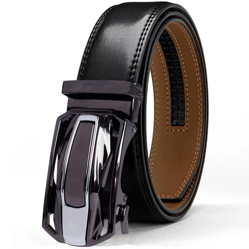 📢📢50 % de réduction !! ⏰Ceinture à cliquet pour homme, habillée et décontractée - Image 9