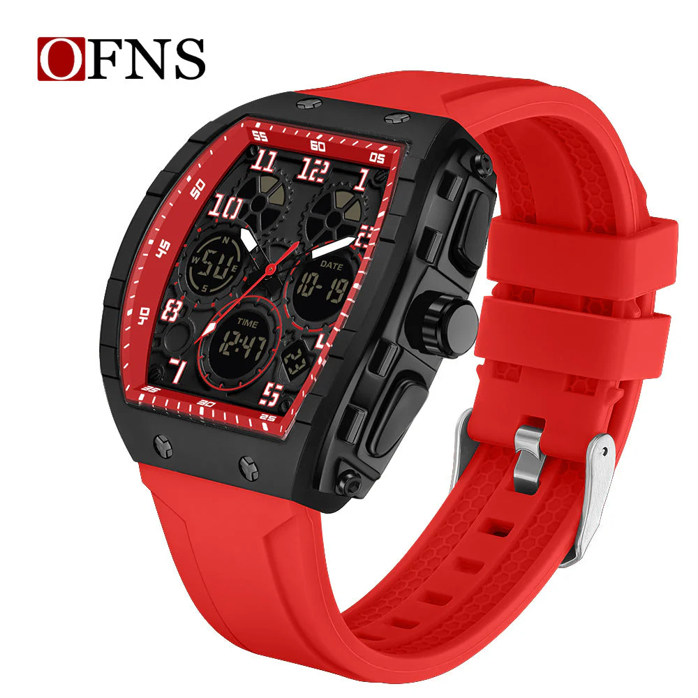 📢📢60 % de réduction !!! ✨ Conçu pour l’action – Montre sportive automatique lumineuse, résistante à l’eau et aux chocs - Image 14