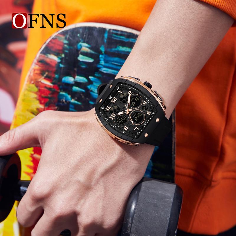 📢📢60 % de réduction !!! ✨ Conçu pour l’action – Montre sportive automatique lumineuse, résistante à l’eau et aux chocs - Image 4