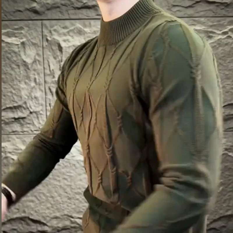 đąđą65% DE RĂDUCTION !!! âšPull-over matelassĂ© thermique confortable pour homme - Image 8