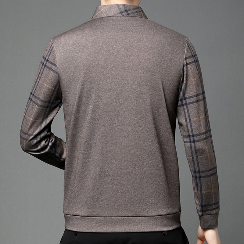 💥Soldes exceptionnelles du Black Friday - 49 % DE RÉDUCTION🔥Pull-over deux pièces en tricot pour homme - Image 2