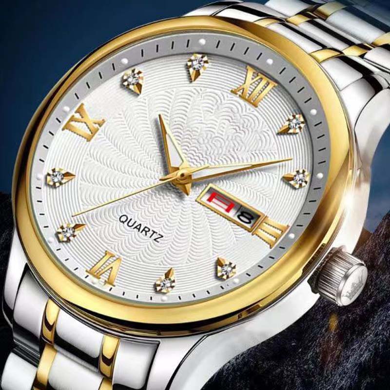 📢📢60 % de réduction !!!🎅Montre lumineuse imperméable bicolore pour homme - Image 13