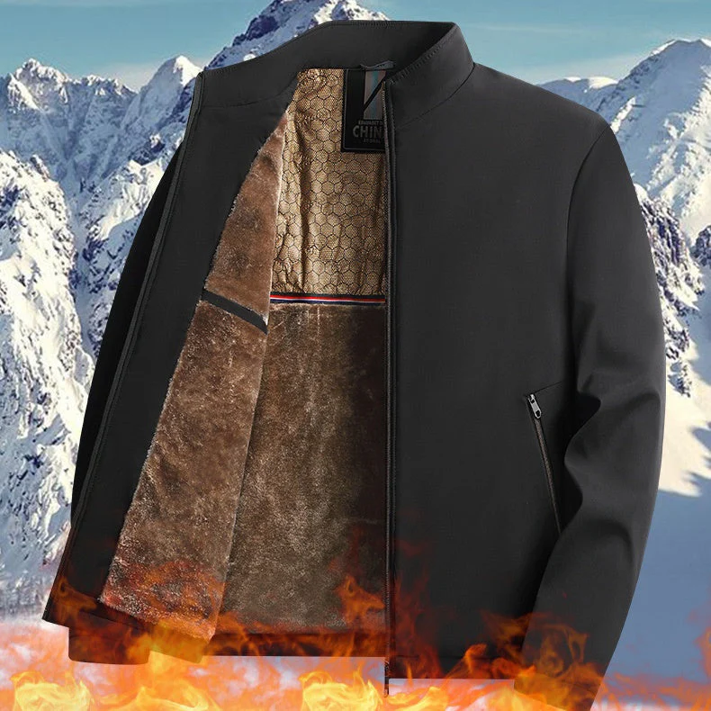 📢📢60% DE RÉDUCTION !!! ✨Veste de travail à col montant et fermeture éclair intégrale pour homme
