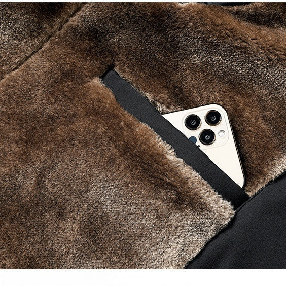 📢📢60% DE RÉDUCTION !!! ✨Veste de travail à col montant et fermeture éclair intégrale pour homme - Image 11