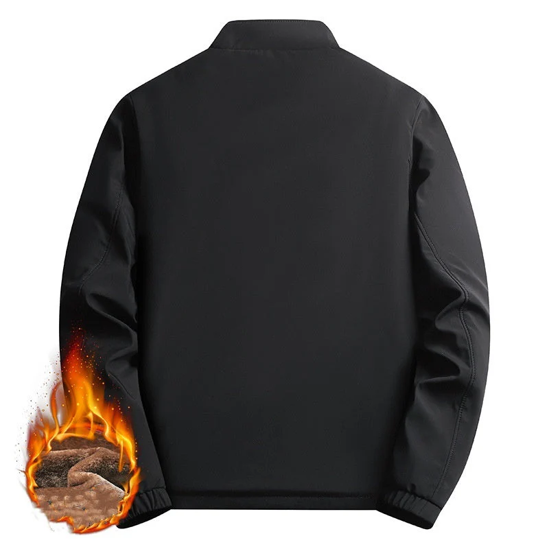 📢📢60% DE RÉDUCTION !!! ✨Veste de travail à col montant et fermeture éclair intégrale pour homme - Image 12