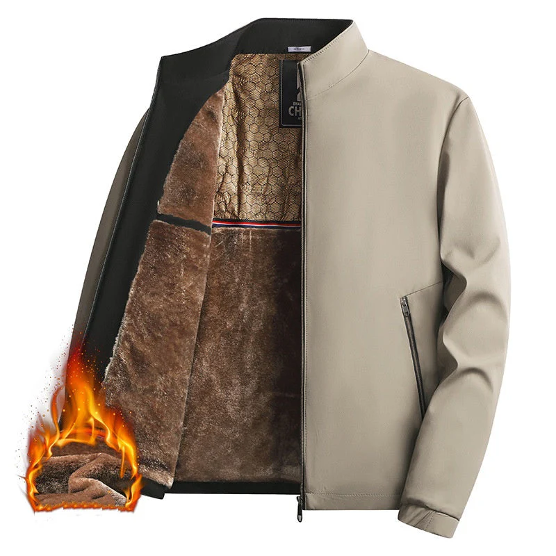 📢📢60% DE RÉDUCTION !!! ✨Veste de travail à col montant et fermeture éclair intégrale pour homme - Image 3
