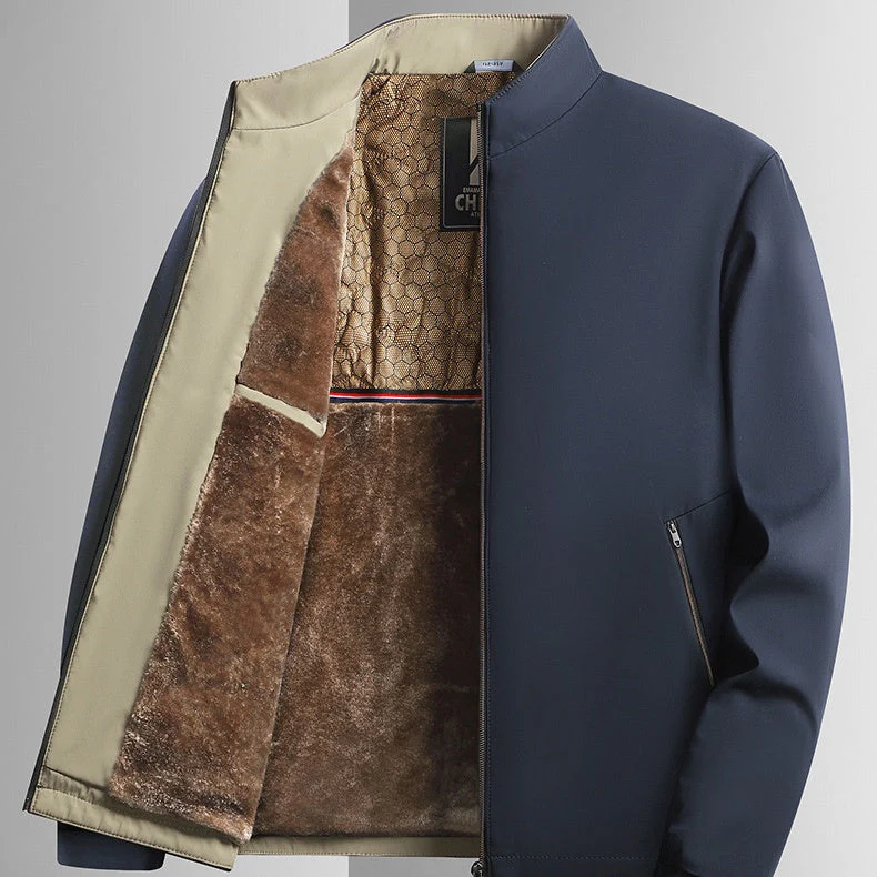 📢📢60% DE RÉDUCTION !!! ✨Veste de travail à col montant et fermeture éclair intégrale pour homme - Image 9