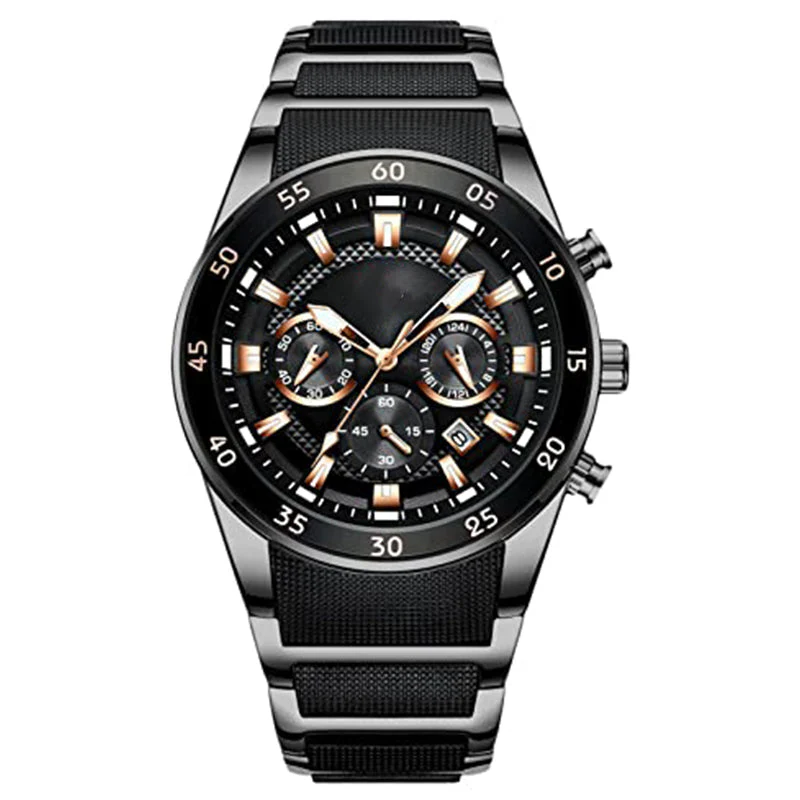 âRemise de 72% de la valeurđ„Montre Ă quartz multifonctionnelle Ă©tanche pour hommes - Image 11