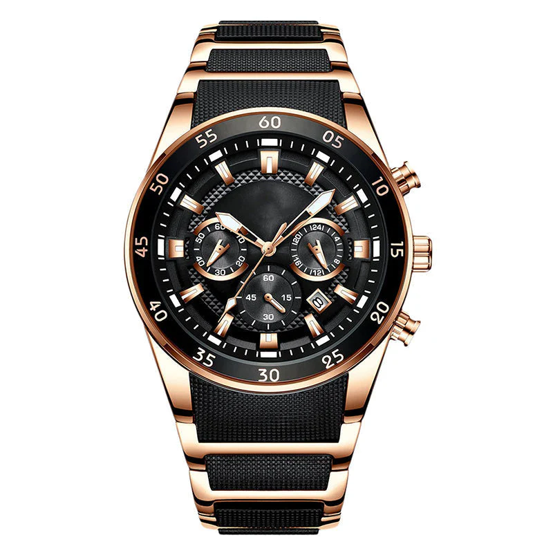 âRemise de 72% de la valeurđ„Montre Ă quartz multifonctionnelle Ă©tanche pour hommes - Image 8
