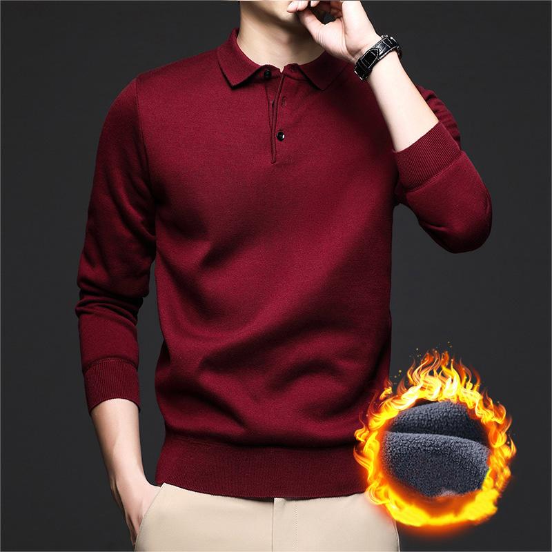 🧥 60% DE RÉDUCTION ! 🔥 Pull Matelassé à Revers Épais pour Homme – Chaud & Confortable avec Livraison Gratuite ✨ - Image 2