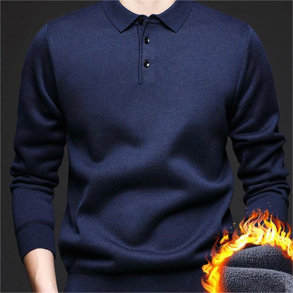 🧥 60% DE RÉDUCTION ! 🔥 Pull Matelassé à Revers Épais pour Homme – Chaud & Confortable avec Livraison Gratuite ✨ - Image 3