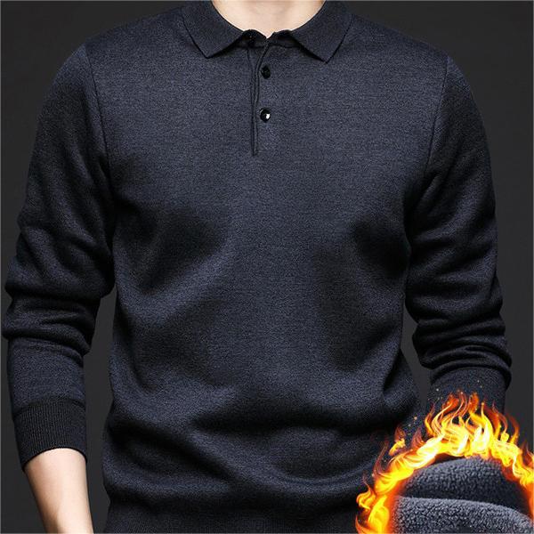 🧥 60% DE RÉDUCTION ! 🔥 Pull Matelassé à Revers Épais pour Homme – Chaud & Confortable avec Livraison Gratuite ✨ - Image 4